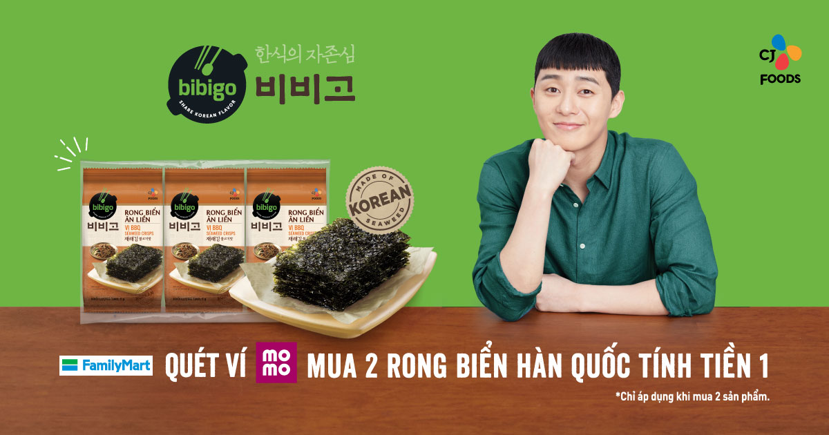 Mua 1 tặng 1! Săn deal hời từ CJ Foods, “XƠI” ngay rong biển Bibigo Hàn Quốc