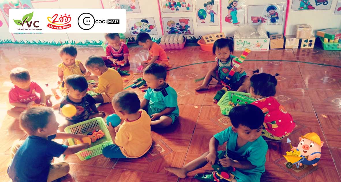 Cùng Coolmate góp Heo vàng xây dựng thêm phòng học điểm trường Trung Dù, tỉnh Điện Biên