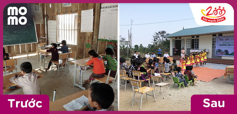 Ước mơ lớp học khang trang của nhiều trẻ em và thầy cô giáo của xã Nậm Chà