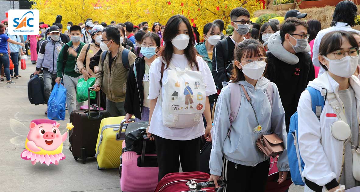 Góp Heo Vàng chung tay hỗ trợ vé xe miễn phí cho sinh viên về quê đón Tết