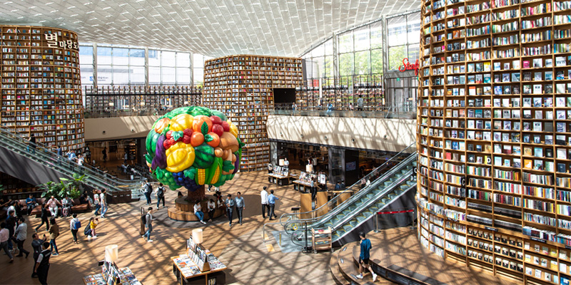 Chiếc thư viện siêu to khổng lồ hứa hẹn tỉ thứ hay ho khi đến Hàn Quốc dịp Tết này!