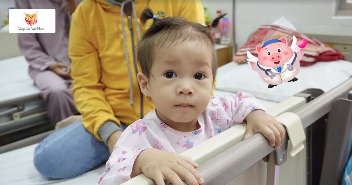 Góp Heo Vàng hỗ trợ chi phí phẫu thuật cho 20 em nhỏ mắc bệnh tim bẩm sinh dịp Tết Đoàn Viên