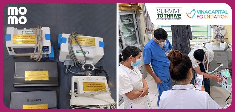 Các thiết bị hỗ trợ chăm sóc trẻ sơ sinh đã đến tay y bác sĩ vùng sâu vùng xa tỉnh Lai Châu